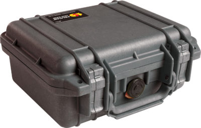 Pelican 1200 Protector Case ID: 9.25" x 7.12" x 4.12"