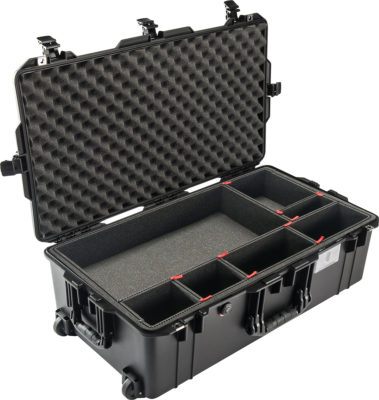 Pelican 1615AIR-TP TrekPak Case, ID: 29.59" L x 15.50" W x 9.38" D