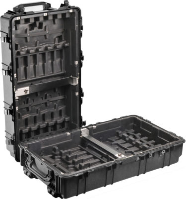 Pelican 1780HL 12 Rifle Case, ID: 41.1" L × 21.5" W ×14.9" D