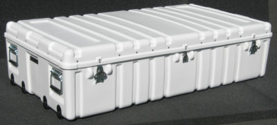 SW5730-14T Shipping Container w/ Wheels