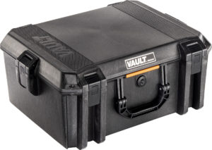 Pelican V525 Vault Case with Wheels, ID: 19.00″ x 14.00″ x 8.50″