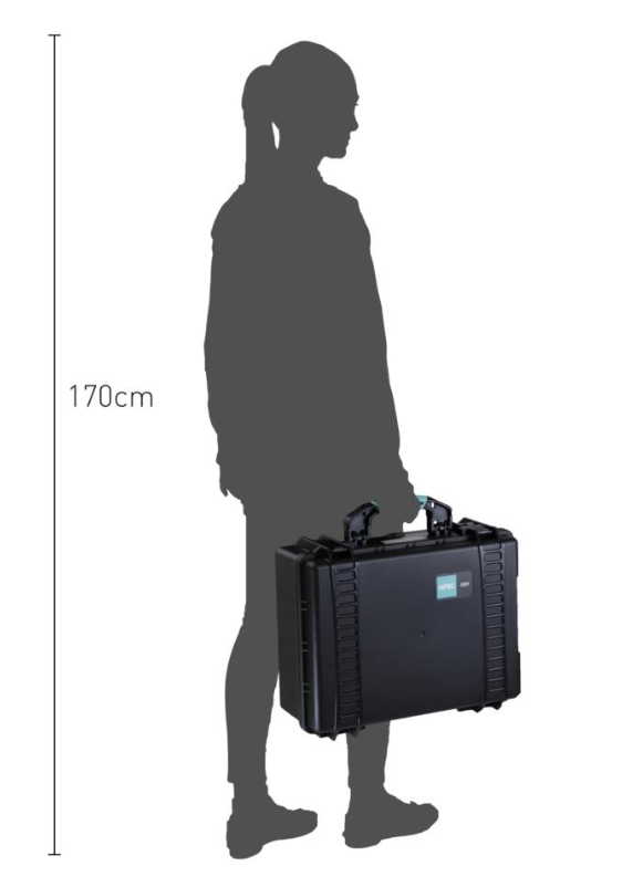 HPRC2500 Watertight Case, ID: 17.72 x 12.72 x 6.89 HPRC2500 Watertight Case, ID: 17.72 x 12.72 x 6.89 - Image 2