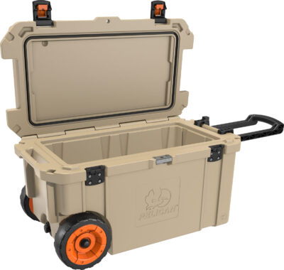 Pelican 65QW Elite Cooler with Wheels, ID: 26.50" x 12.00" x 12.60"