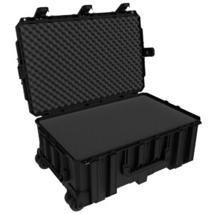 Seahorse SE1235 Wheeled Protective Case, ID 28.8″ x 17.5″ x 10.7″ - Cubed Foam