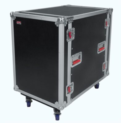 Gator G-Tour 16U, 24″ Deep Audio Road Rack Case with Casters