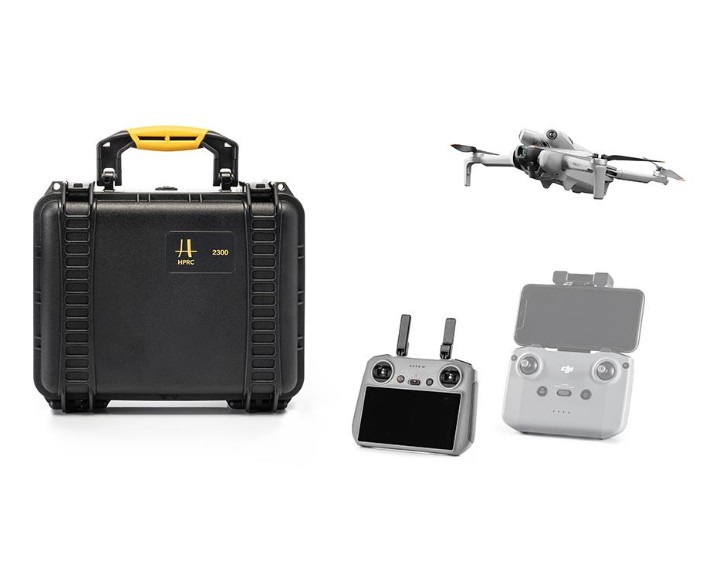 HPRC 2300 Drone Case For DJI Mini 4 Pro Fly More Combo HPRC 2300 Drone Case For DJI Mini 4 Pro Fly More Combo