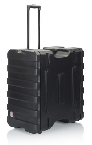 Gator 6U-19″ Pro Series Mil-Grade PE Deep Molded Audio Rack with wheels