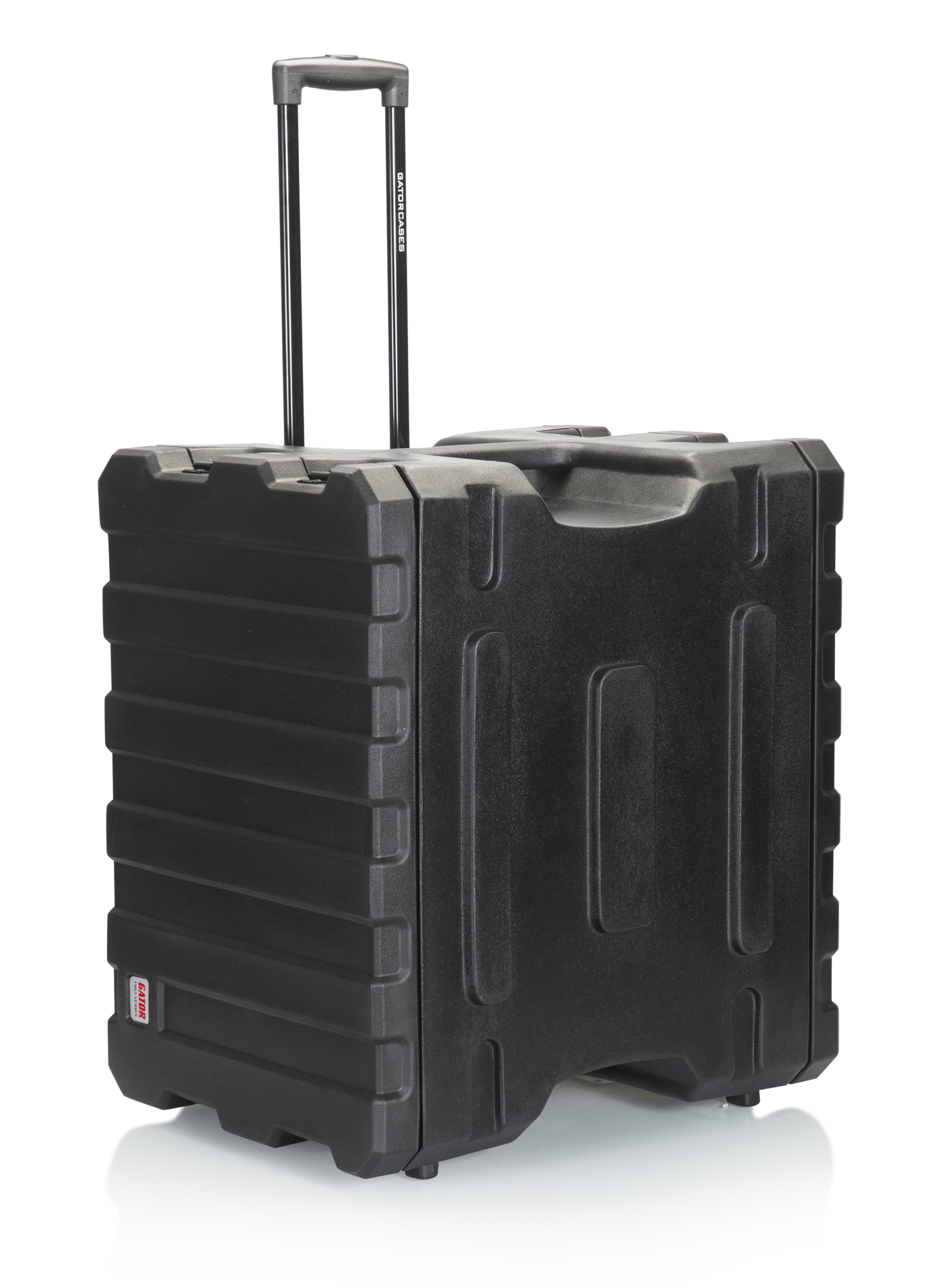 Gator 8U-19″ Pro Series Mil-Grade PE Deep Molded Audio Rack with wheels Gator 8U-19″ Pro Series Mil-Grade PE Deep Molded Audio Rack with wheels