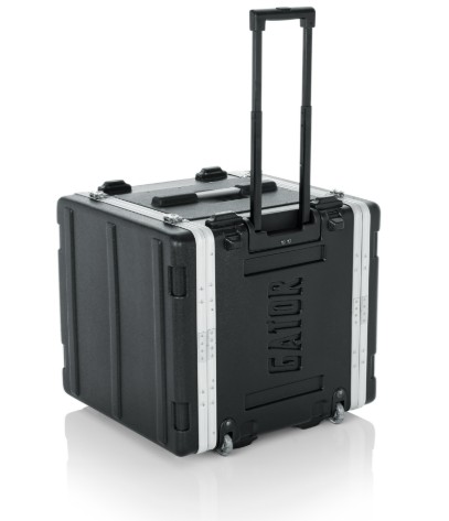 Gator 6U-19.25″ Audio Rack Case with wheels and handle Gator 6U-19.25" Audio Rack Case with wheels and handle