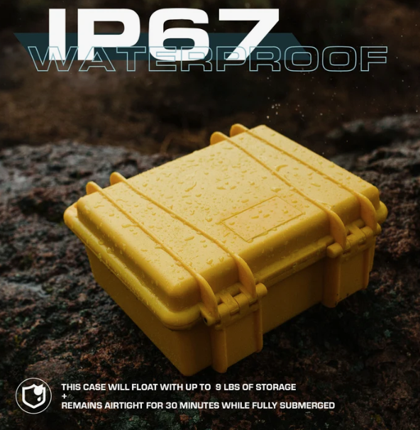Seahorse SE300 Hard Shell Protective Case With Single Pistol Foam, ID 9.5 x 7.1 x 4.1 Seahorse SE300 Hard Shell Protective Case With Single Pistol Foam, ID 9.5 x 7.1 x 4.1 - Image 3