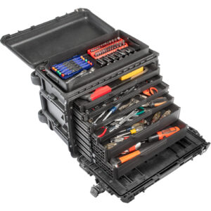 0450SD4 Pelican Tool Chest Case with 4-1″ Draws and 2-2″ Deep draws
