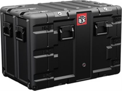 Pelican Blackbox 11U rack mount case with edge casters