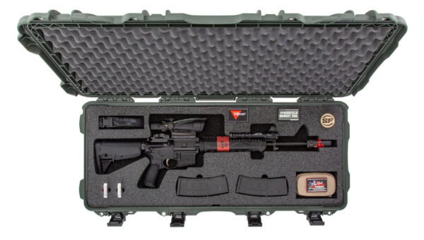 985AR Nanuk AR-15 Gun Case, ID: 36.63″L x 14.5″ W x 6.0″D