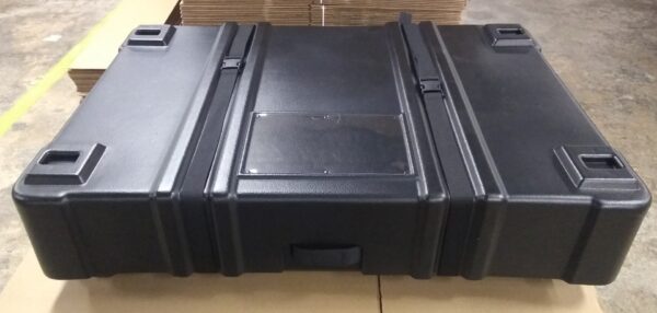 Expo II molded fat trade show shipping case with Wheels, ID 36 x 20 x 12