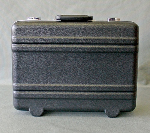 Platt 171206PR Heavy-Duty Polyethylene Case with Rib Pattern, ID 17.25 x 12.5 x 6