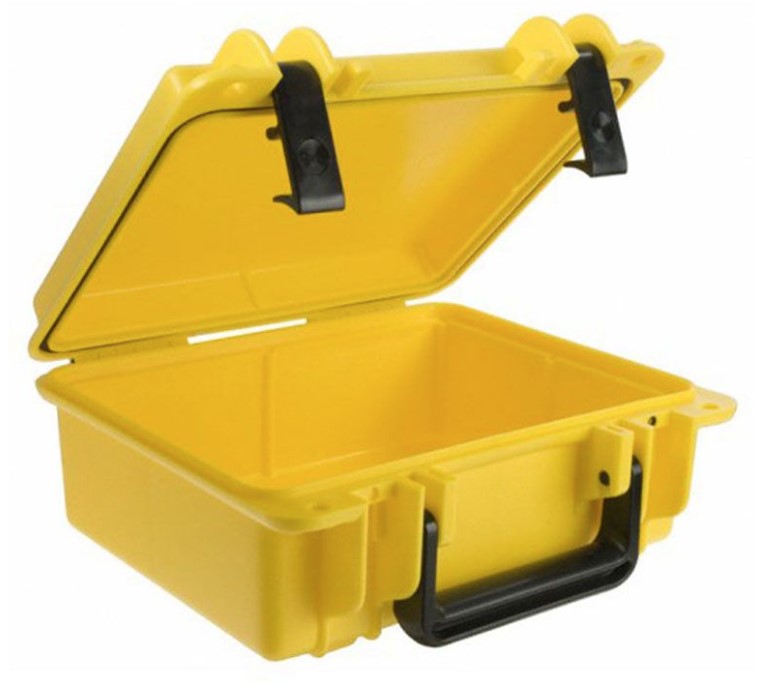 SE300 Seahorse Waterproof Case, ID 9.50 x 7.35 x 4.1 Seahorse 130 case Yellow