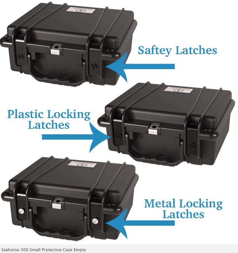 SE300 Seahorse Waterproof Case, ID 9.50 x 7.35 x 4.1 SE300 Seahorse Waterproof Case, ID 9.50 x 7.35 x 4.1 - Image 5