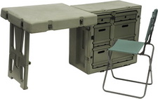 472-FLD-DESK-TA Field Desk w/ Chair