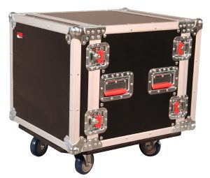 Gator 10U Standard Road Rack Case with Casters