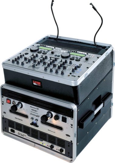 Gator 10U Top, 8U Side Slant Top Console Rack Gator 10U Top, 8U Side Slant Top Console Rack - Image 2