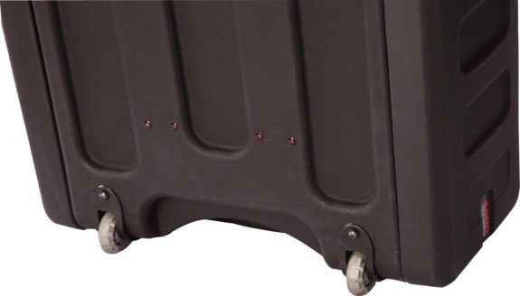 Gator 6U 19″ Deep Molded Audio Rack with Wheels Gator 6U 19″ Deep Molded Audio Rack with Wheels - Image 5