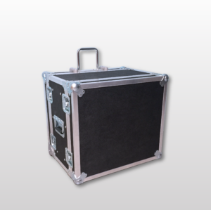 Shockmount Rack Cases with Tilt Wheels and handle - Example B