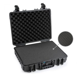 B&W 6040 Case Black with foam