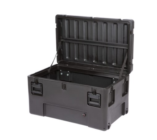 SKB Shipping cases with wheels and handles