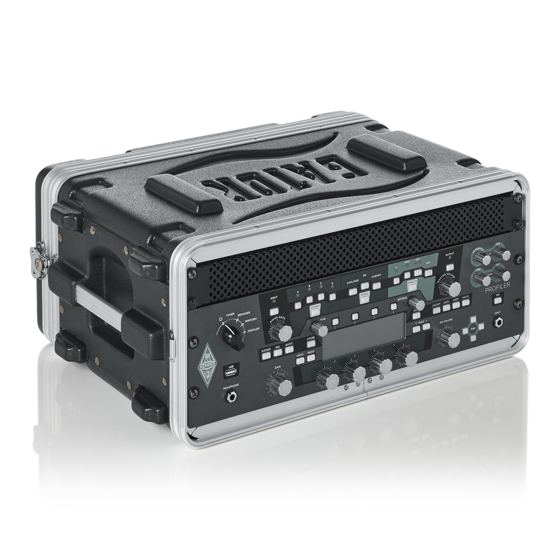 Gator 4U-14.25 Audio Rack Shallow Rack Case Gator 4U-14.25 Audio Rack Shallow Rack Case